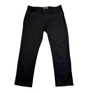Paisley & Gray Pants 34x29 (hemmed) Black Slim Fit 5-Pocket Performance Trousers